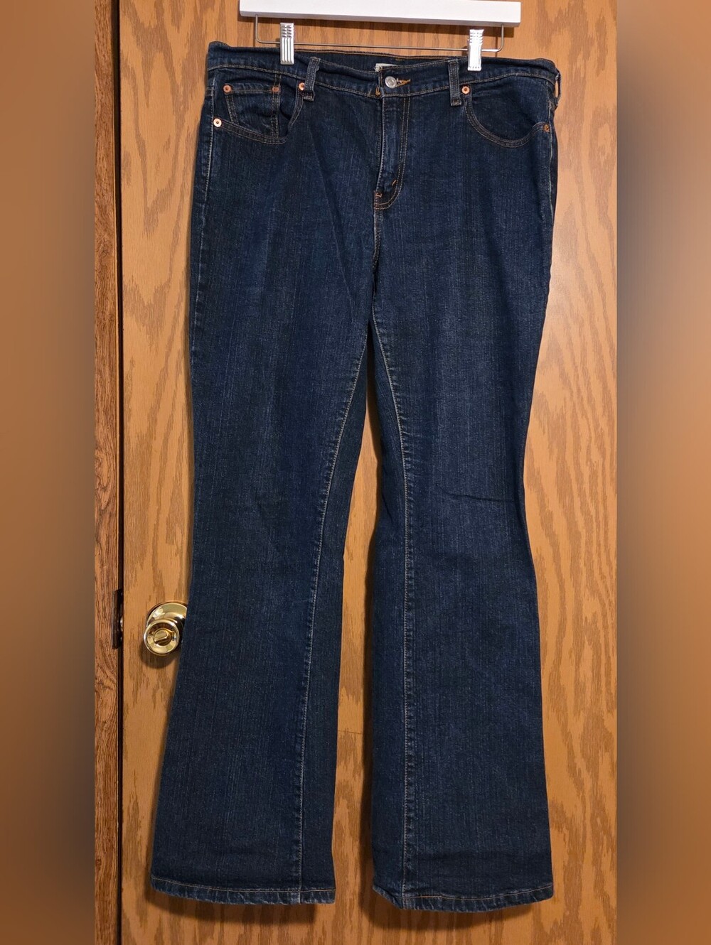 Levi's 515 Boot Cut Dark Wash Jeans - size 12 medium